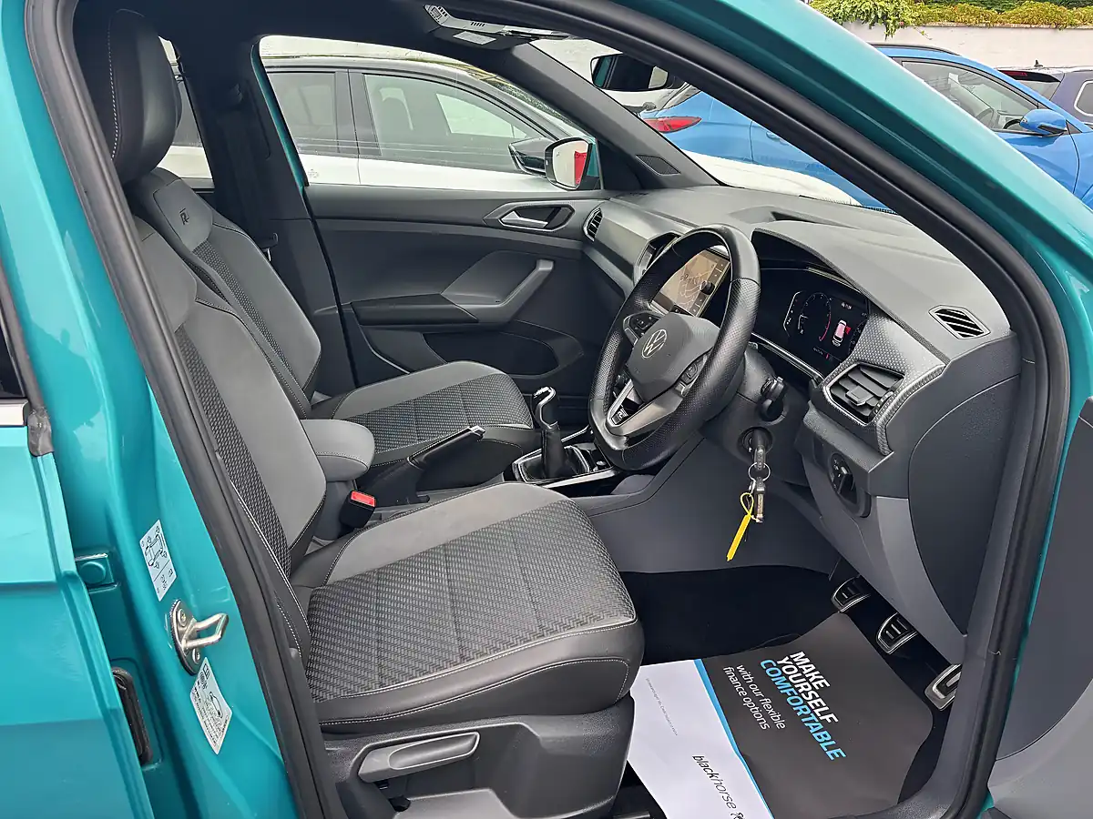 Used 2021 Volkswagen T-Cross R-Line Makena Turquoise Pearl - Interior and Exterior details 3