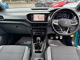Used 2021 Volkswagen T-Cross R-Line Makena Turquoise Pearl - Interior and Exterior details 4