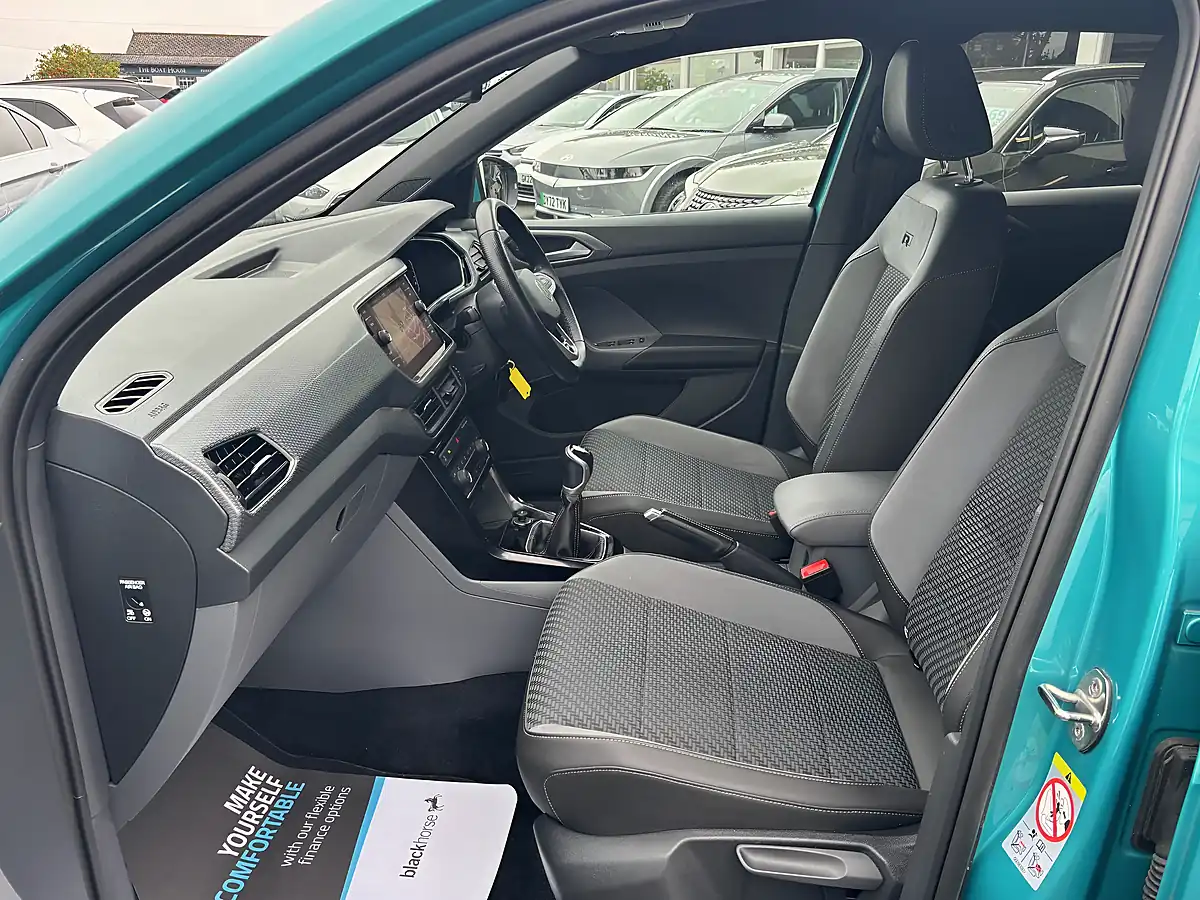 Used 2021 Volkswagen T-Cross R-Line Makena Turquoise Pearl - Interior and Exterior details 9