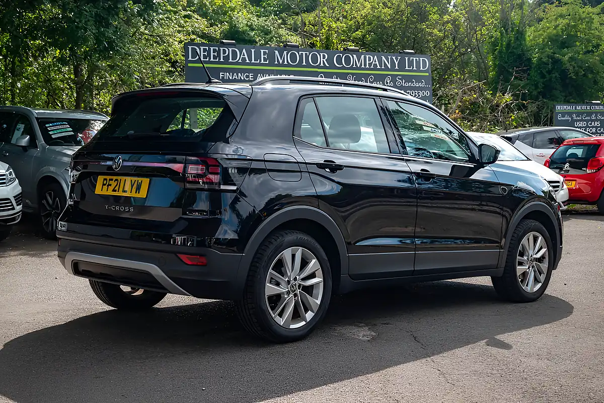 Used 2021 Volkswagen T-Cross Se Deep Black - Interior and Exterior details 8