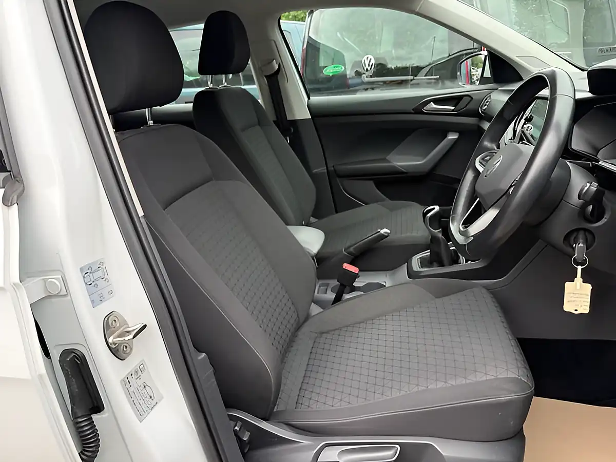 Used 2021 Volkswagen T-Cross Se White - Interior and Exterior details 12