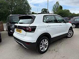 Used 2021 Volkswagen T-Cross Se White - Interior and Exterior details 3