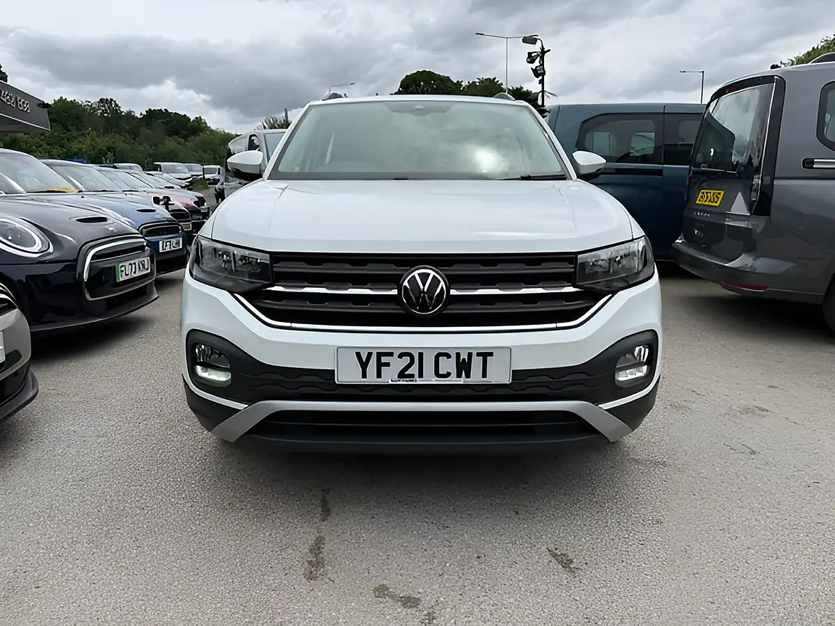 Used 2021 Volkswagen T-Cross Se White - Interior and Exterior details 5