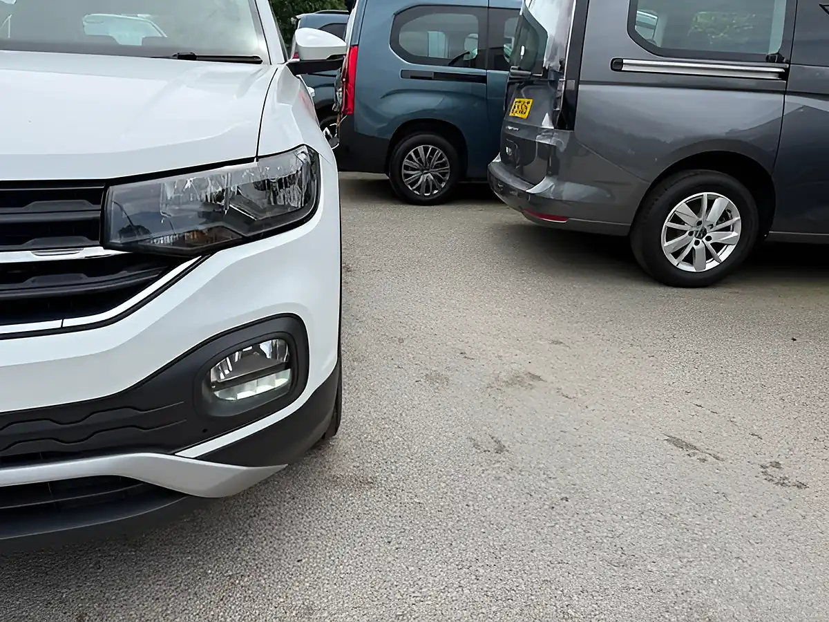Used 2021 Volkswagen T-Cross Se White - Interior and Exterior details 7