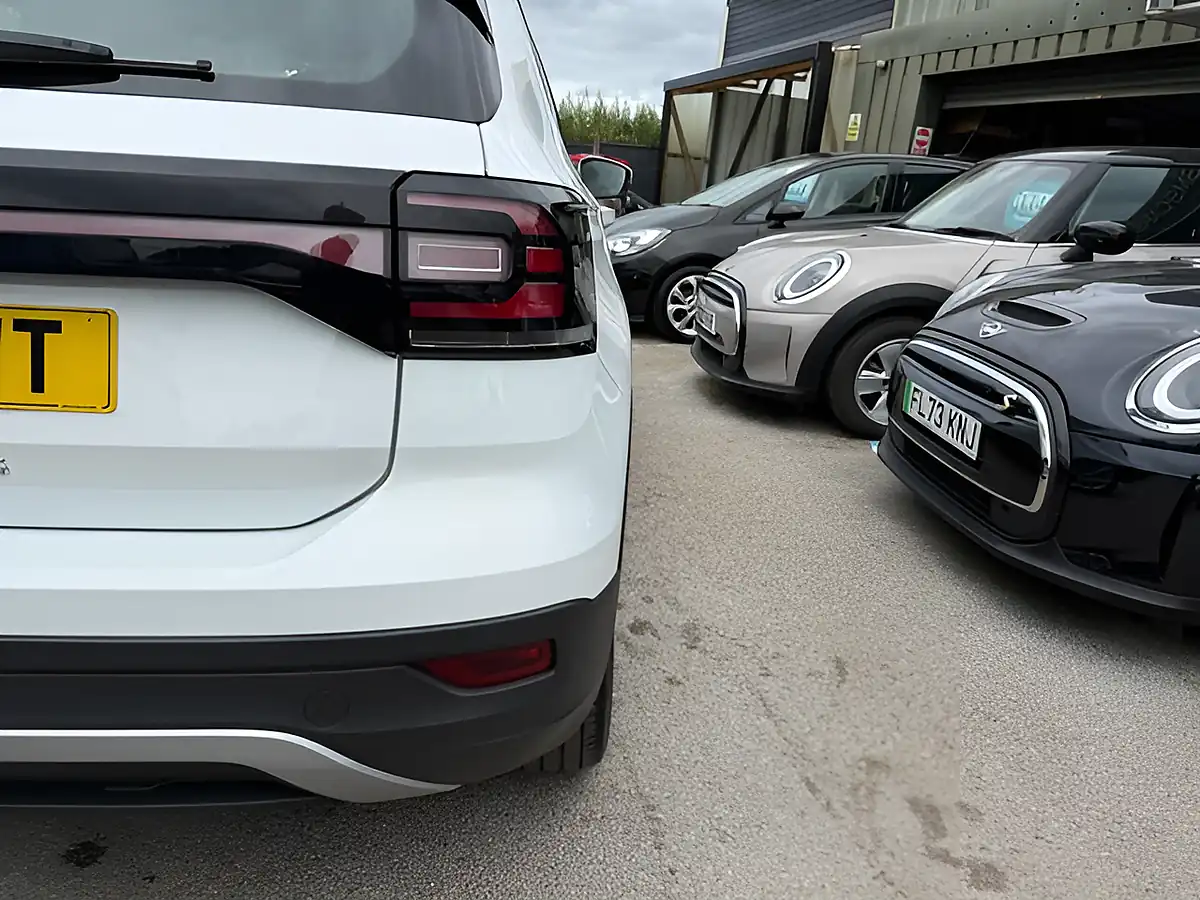 Used 2021 Volkswagen T-Cross Se White - Interior and Exterior details 8