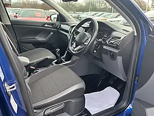 Used 2021 Volkswagen T-Cross Sel Blue - Interior and Exterior details 2