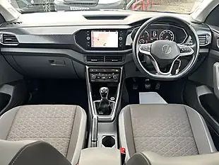 Used 2021 Volkswagen T-Cross Sel Blue - Interior and Exterior details 5