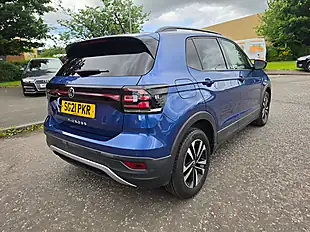 Used 2021 Volkswagen T-Cross United Blue - Interior and Exterior details 10