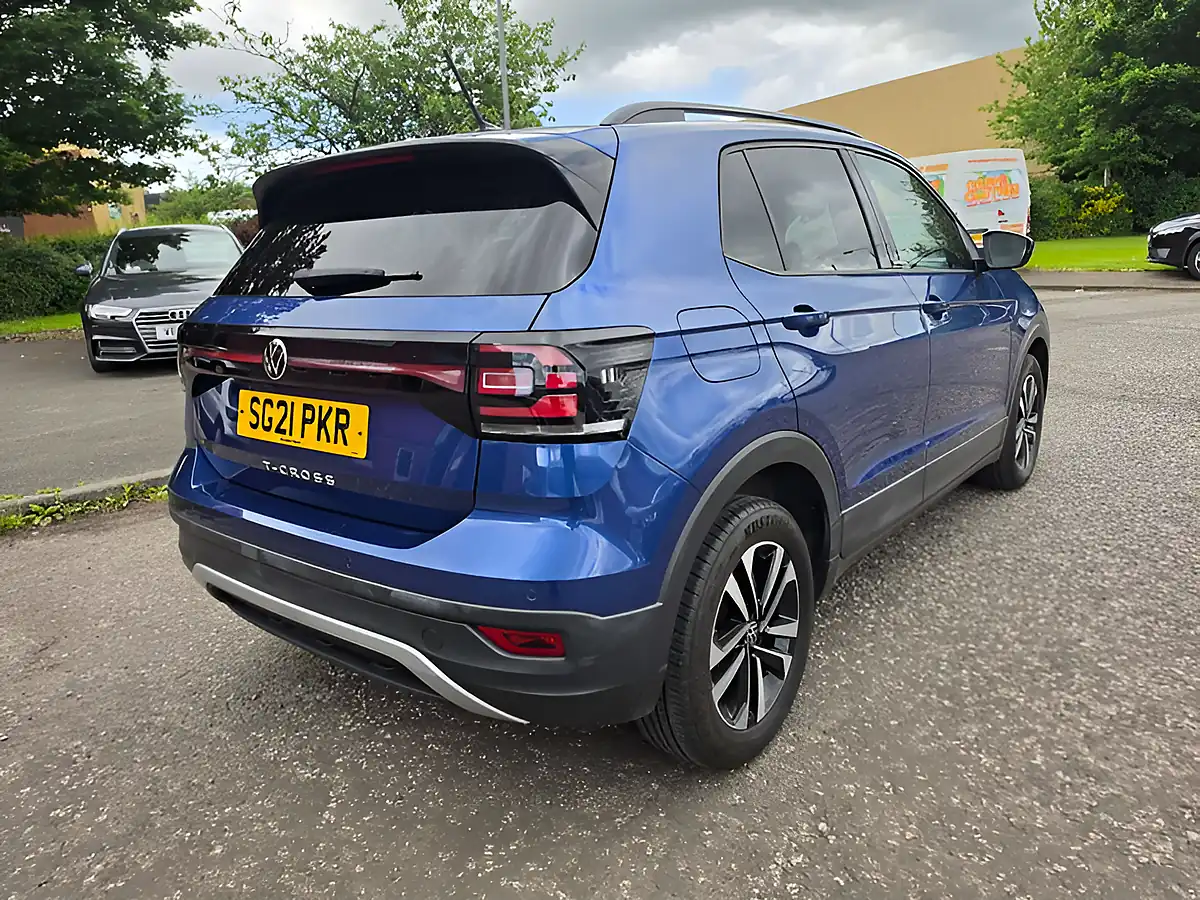 Used 2021 Volkswagen T-Cross United Blue - Interior and Exterior details 10