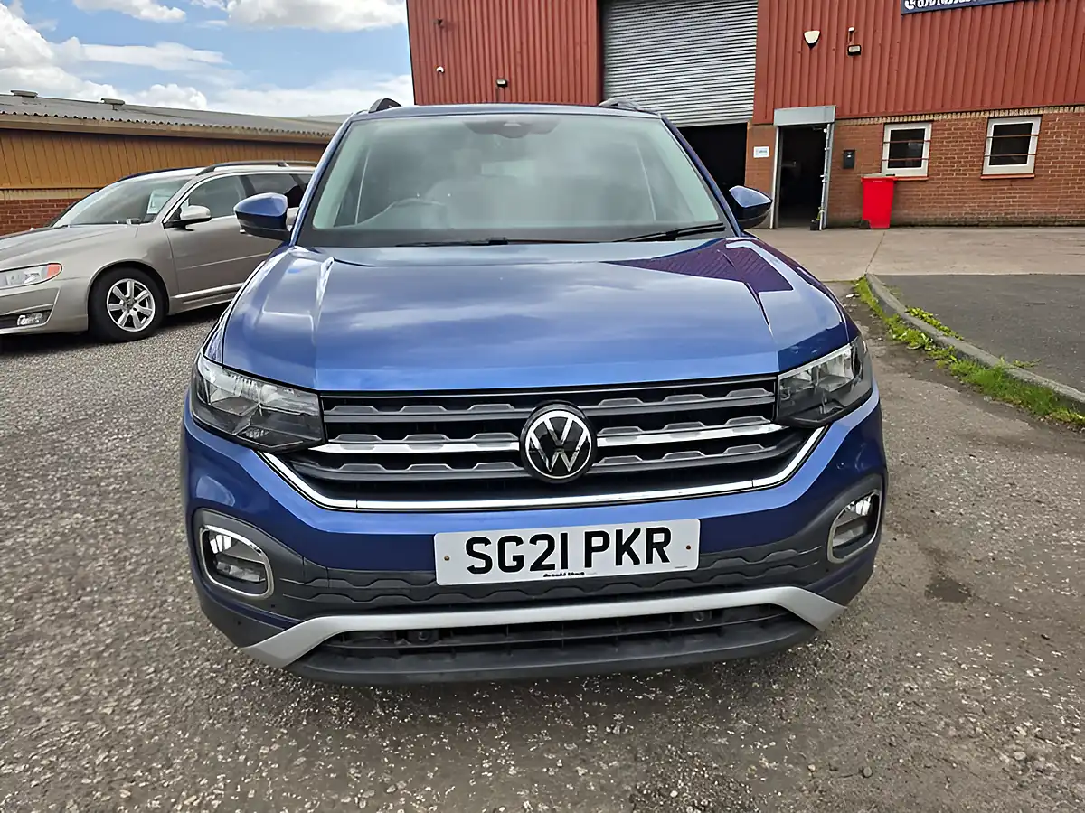Used 2021 Volkswagen T-Cross United Blue - Interior and Exterior details 2