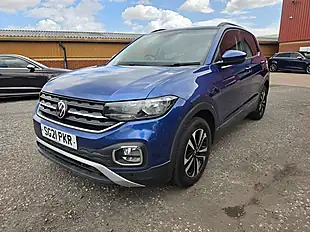 Used 2021 Volkswagen T-Cross United Blue - Interior and Exterior details 3
