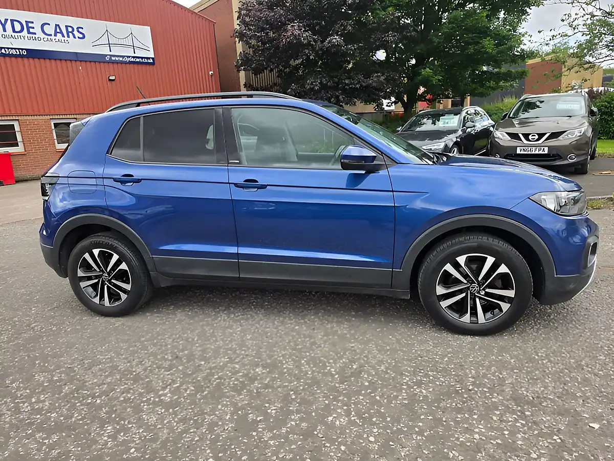 Used 2021 Volkswagen T-Cross United Blue - Interior and Exterior details 4