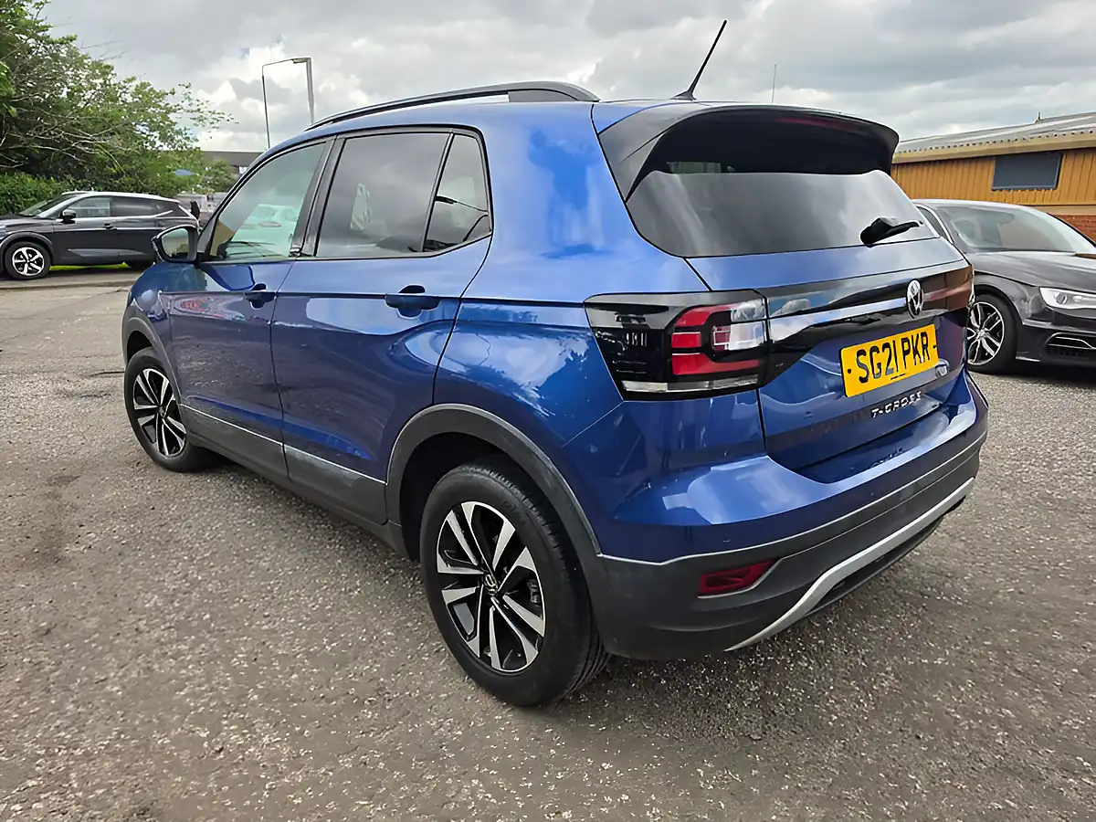 Used 2021 Volkswagen T-Cross United Blue - Interior and Exterior details 9