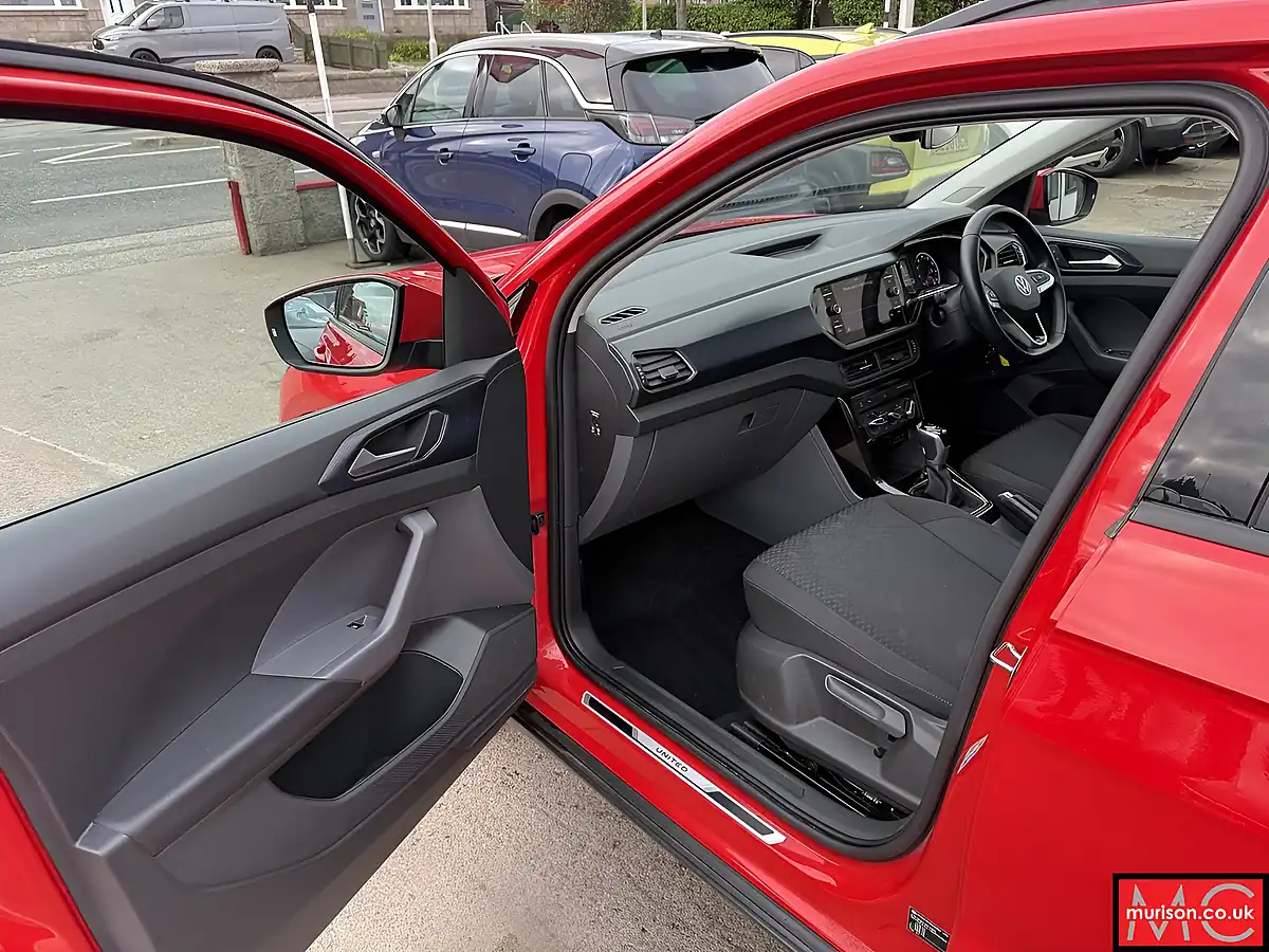 Used 2021 Volkswagen T-Cross United Red - Interior and Exterior details 13