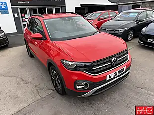Used 2021 Volkswagen T-Cross United Red - Interior and Exterior details 19