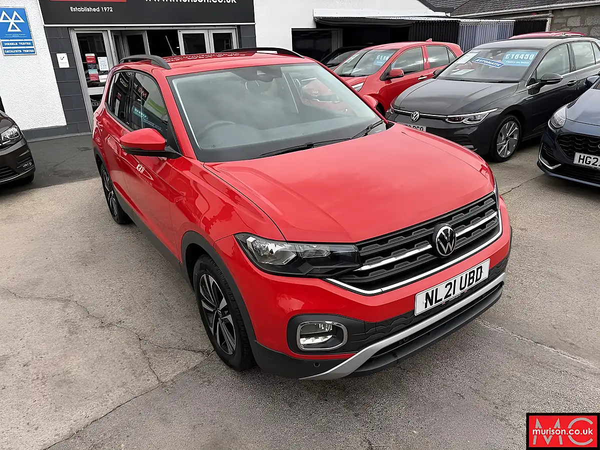 Used 2021 Volkswagen T-Cross United Red - Interior and Exterior details 19