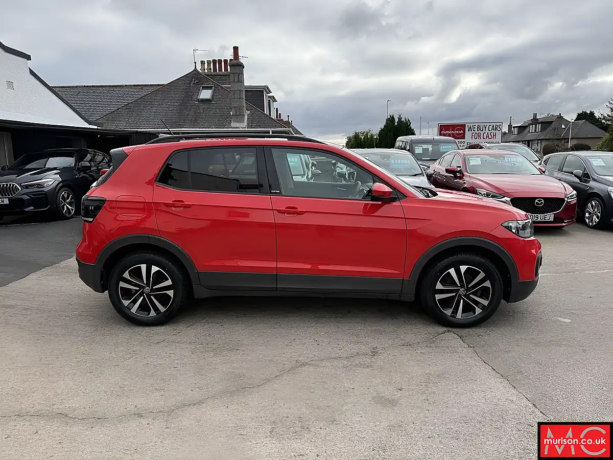Used 2021 Volkswagen T-Cross United Red - Interior and Exterior details 3
