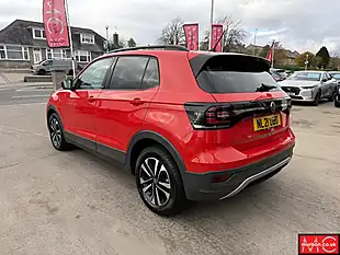 Used 2021 Volkswagen T-Cross United Red - Interior and Exterior details 9