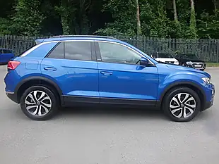 Used 2021 Volkswagen T-Roc Active Ravenna Blue Metallic - Interior and Exterior details 10