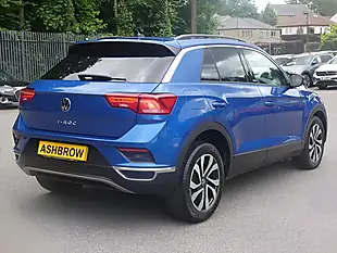 Used 2021 Volkswagen T-Roc Active Ravenna Blue Metallic - Interior and Exterior details 14