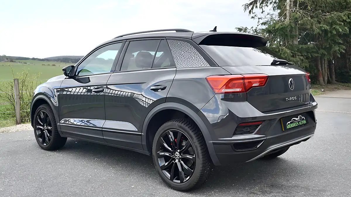 Used 2021 Volkswagen T-Roc Black Edition Grey - Interior and Exterior details 6