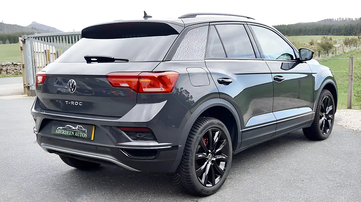 Used 2021 Volkswagen T-Roc Black Edition Grey - Interior and Exterior details 8