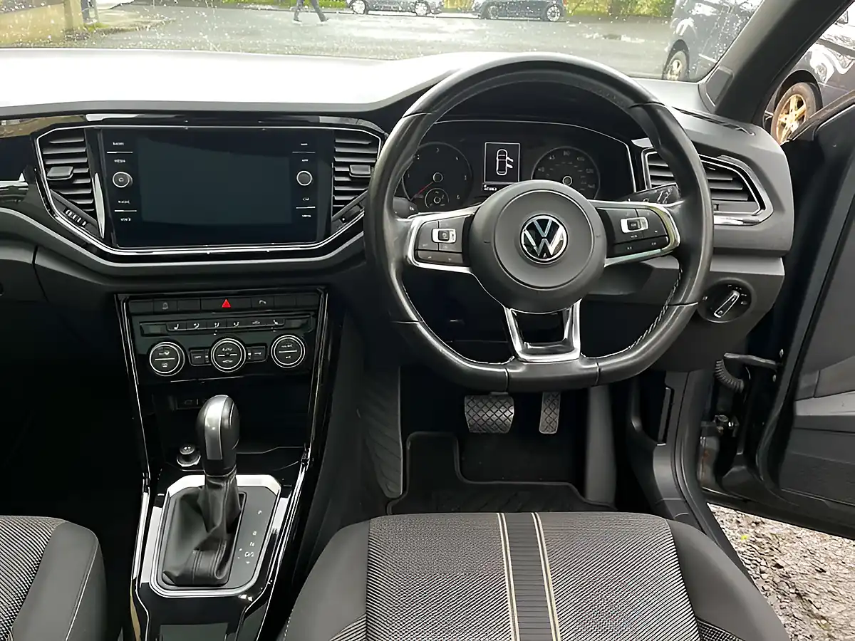 Used 2021 Volkswagen T-Roc Black Edition Grey - Interior and Exterior details 12