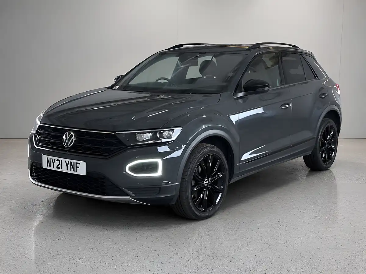 Used 2021 Volkswagen T-Roc Black Edition Grey - Interior and Exterior details 4