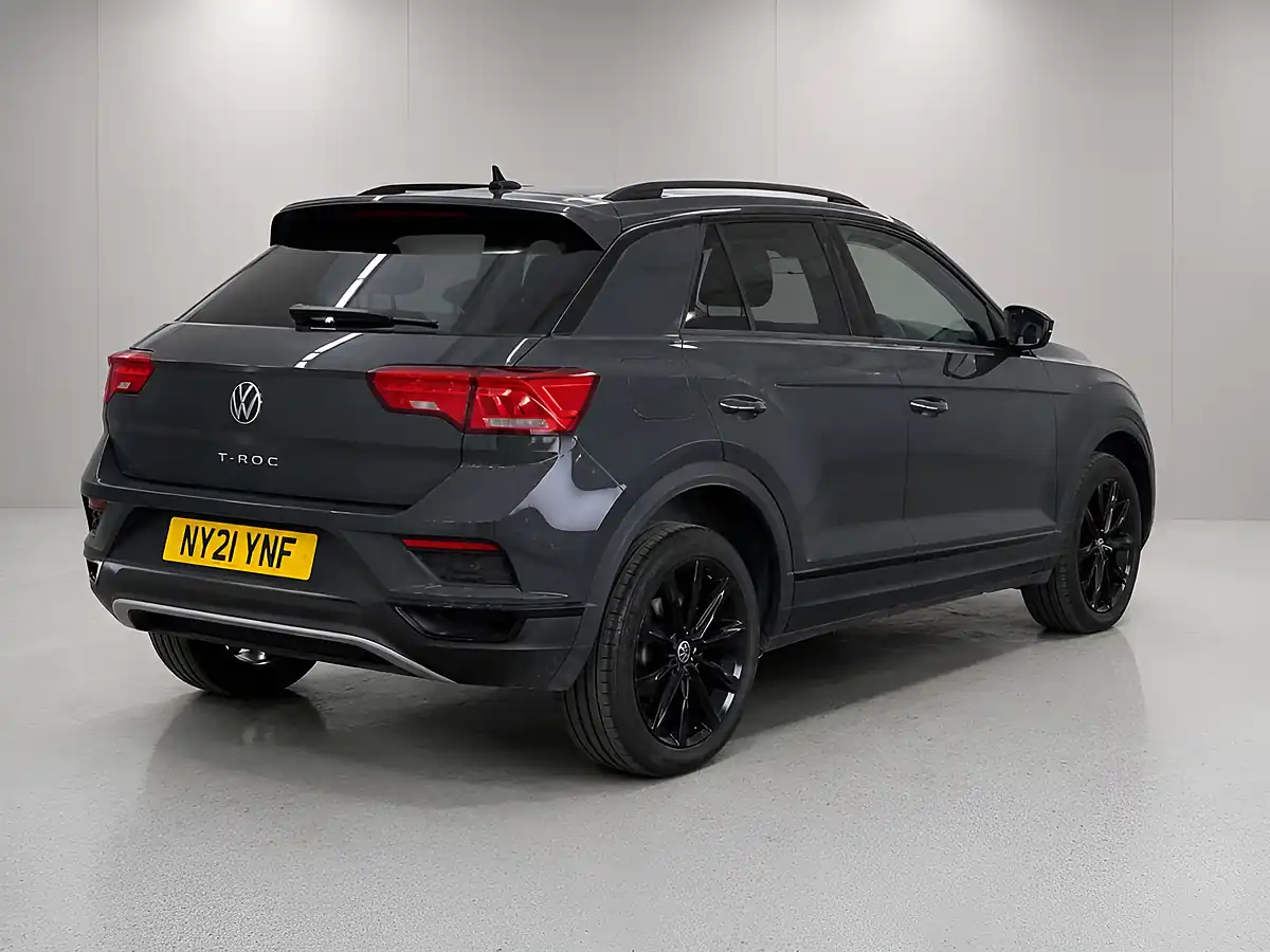 Used 2021 Volkswagen T-Roc Black Edition Grey - Interior and Exterior details 5