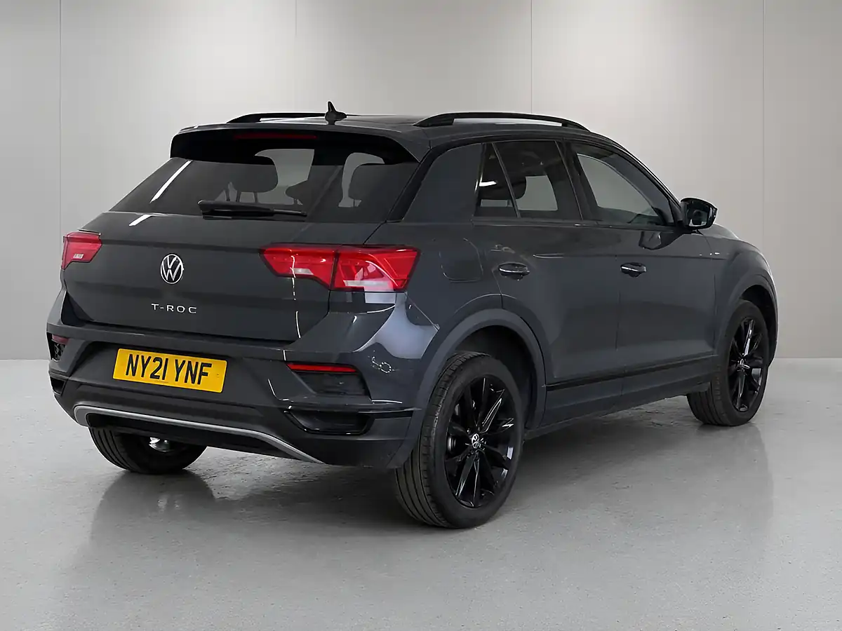 Used 2021 Volkswagen T-Roc Black Edition Grey - Interior and Exterior details 7