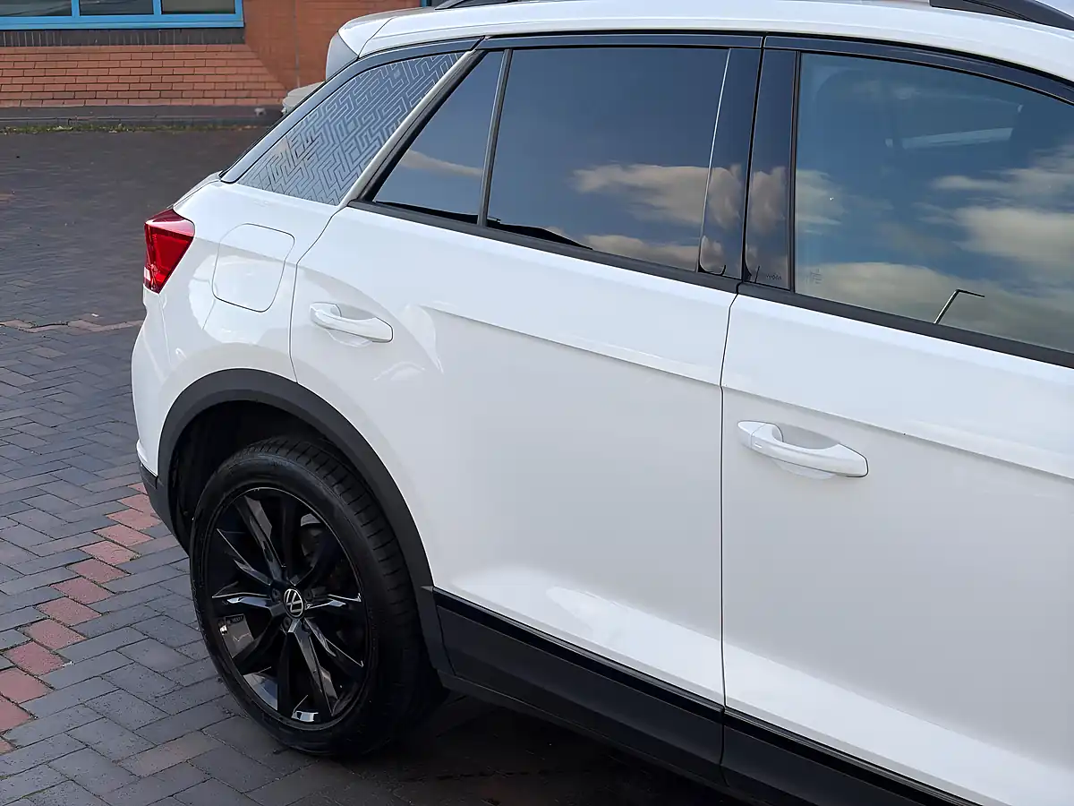 Used 2021 Volkswagen T-Roc Black Edition White - Interior and Exterior details 14