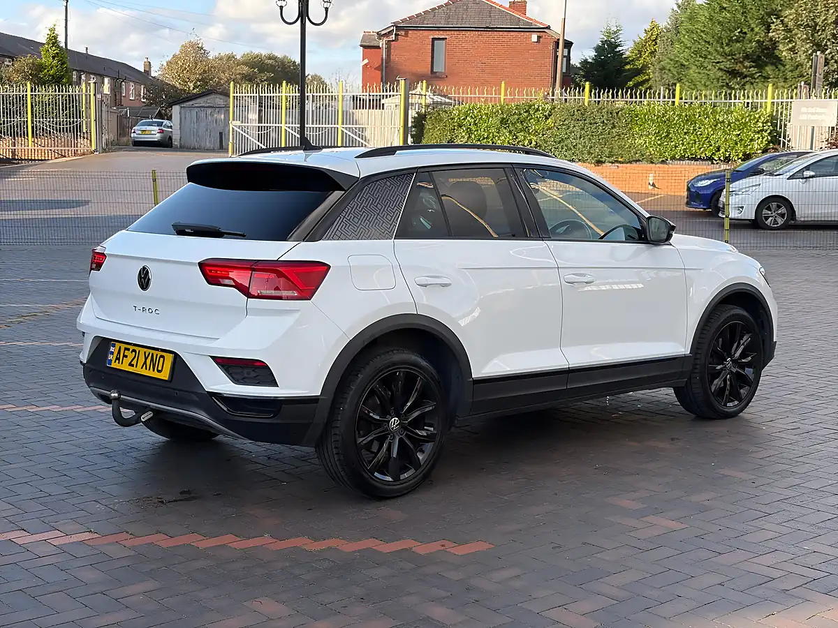 Used 2021 Volkswagen T-Roc Black Edition White - Interior and Exterior details 3