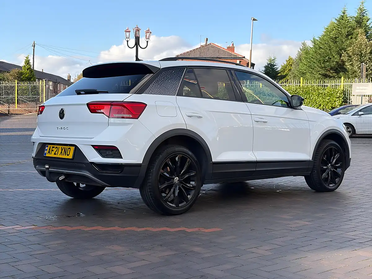 Used 2021 Volkswagen T-Roc Black Edition White - Interior and Exterior details 8