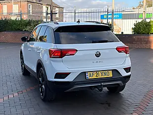Used 2021 Volkswagen T-Roc Black Edition White - Interior and Exterior details 9