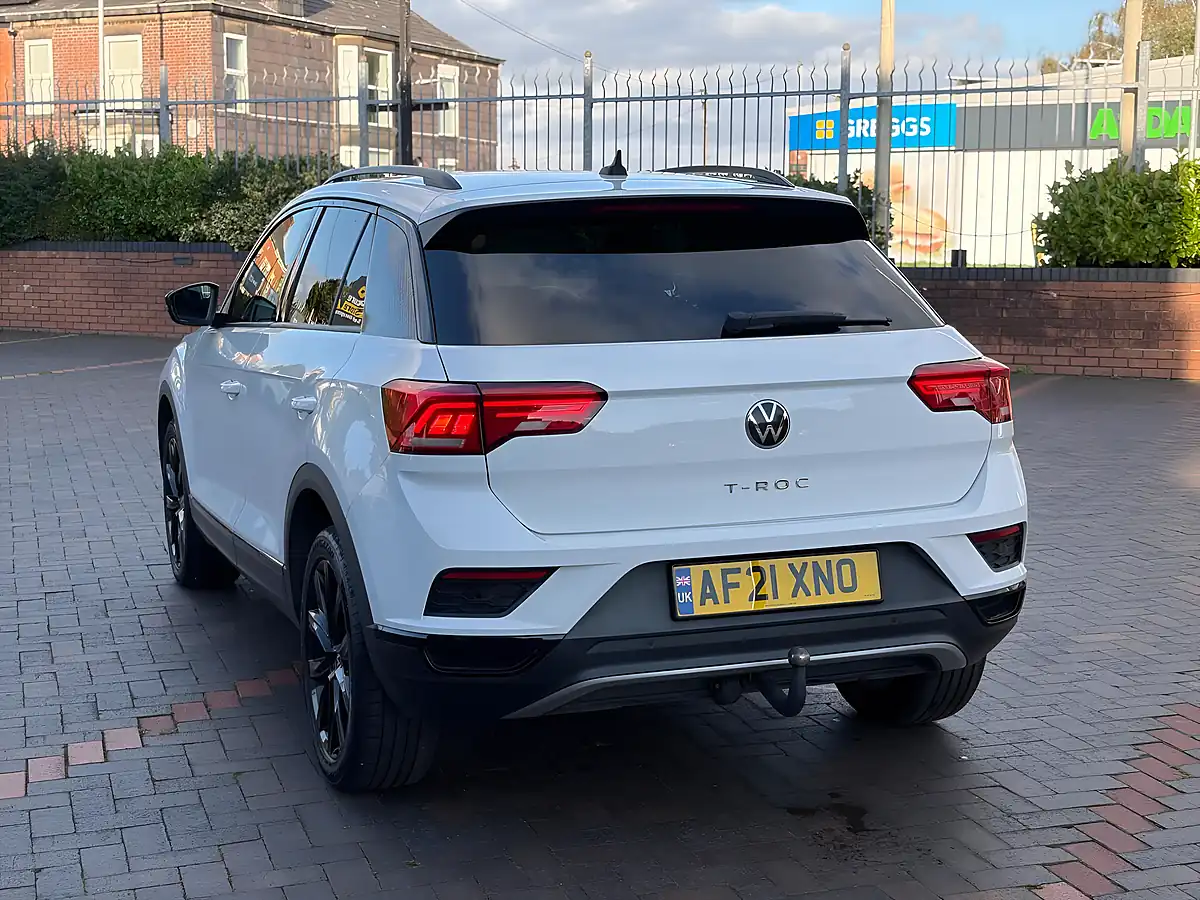 Used 2021 Volkswagen T-Roc Black Edition White - Interior and Exterior details 9