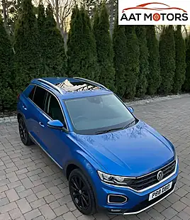 Used 2021 Volkswagen T-Roc Sel Blue - Interior and Exterior details 2