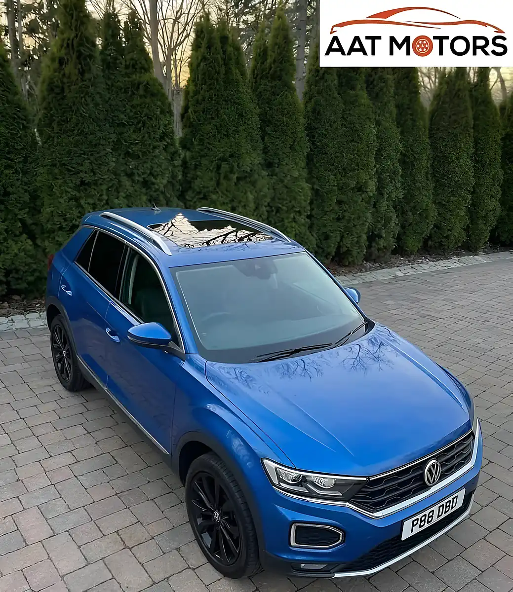 Used 2021 Volkswagen T-Roc Sel Blue - Interior and Exterior details 2