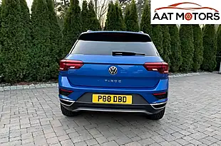 Used 2021 Volkswagen T-Roc Sel Blue - Interior and Exterior details 4
