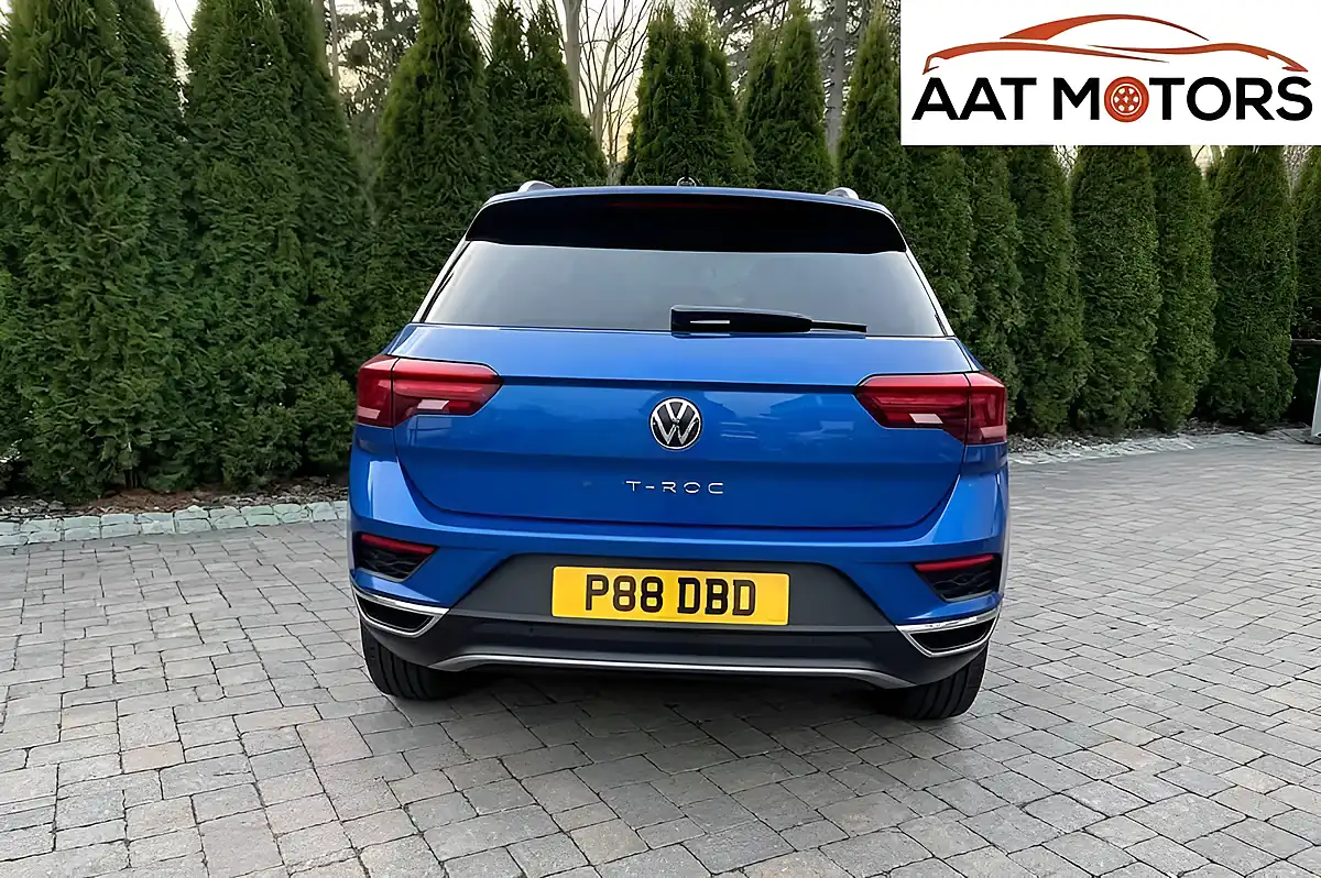 Used 2021 Volkswagen T-Roc Sel Blue - Interior and Exterior details 4