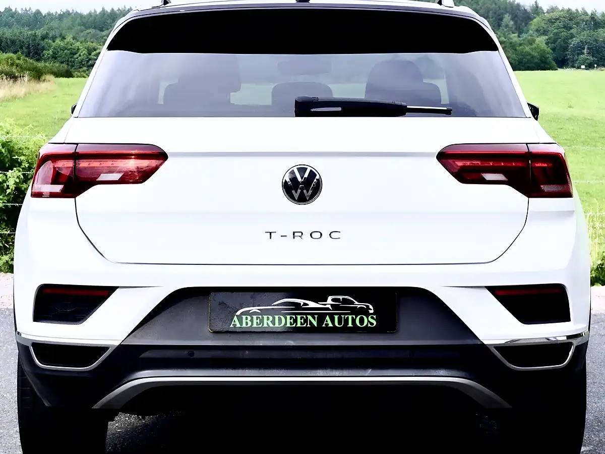 Used 2021 Volkswagen T-Roc Sel White - Interior and Exterior details 15