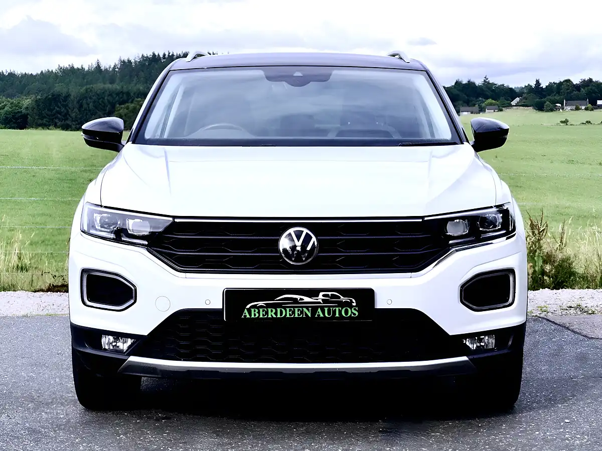 Used 2021 Volkswagen T-Roc Sel White - Interior and Exterior details 2