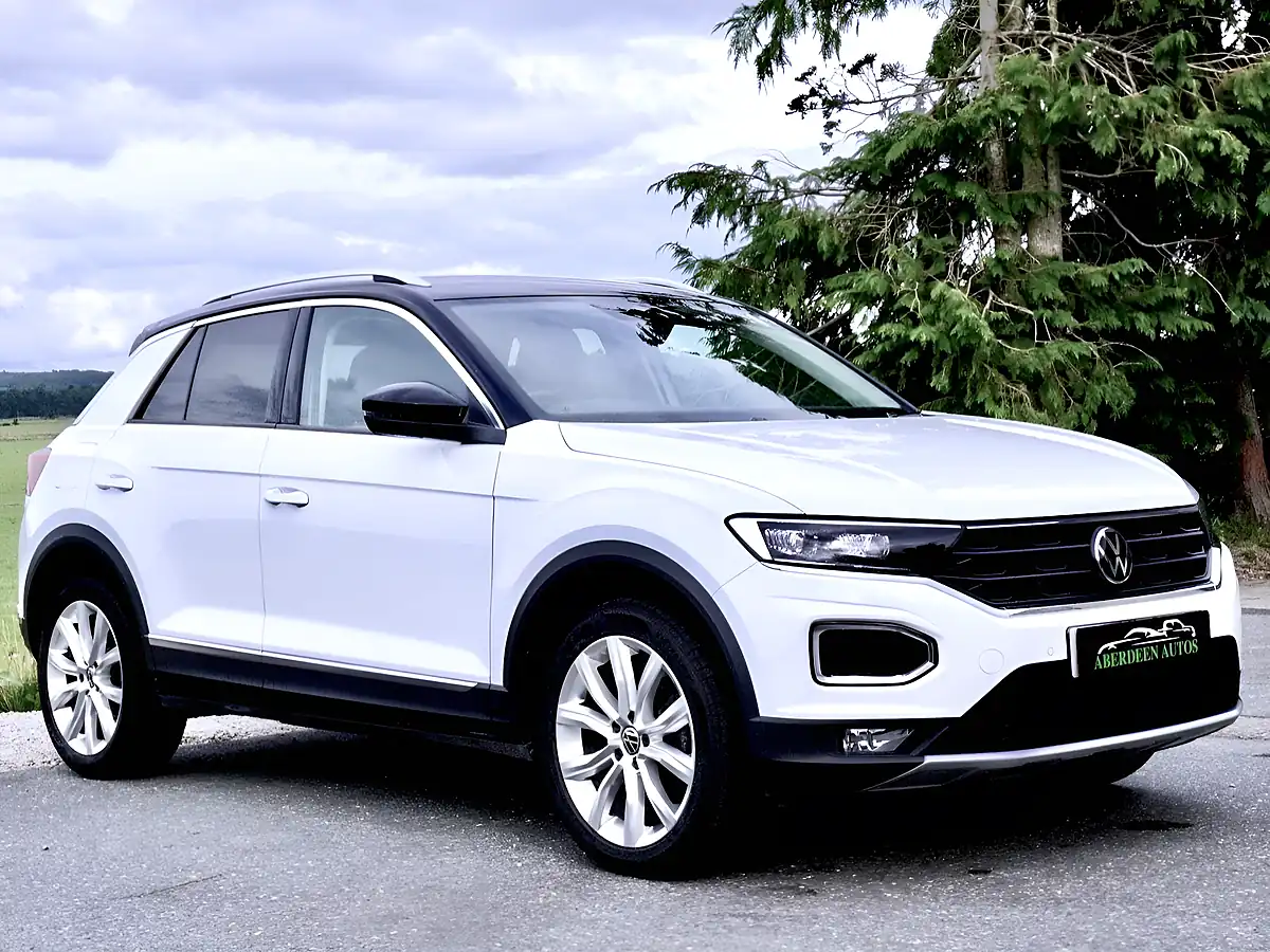 Used 2021 Volkswagen T-Roc Sel White - Interior and Exterior details 20