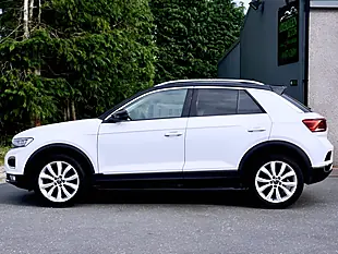 Used 2021 Volkswagen T-Roc Sel White - Interior and Exterior details 6
