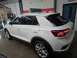 Used 2021 Volkswagen T-Roc Sel White - Interior and Exterior details 4