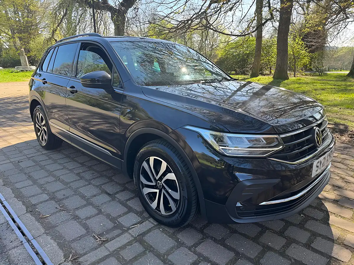 Used 2021 Volkswagen Tiguan Active Black - Interior and Exterior details 10