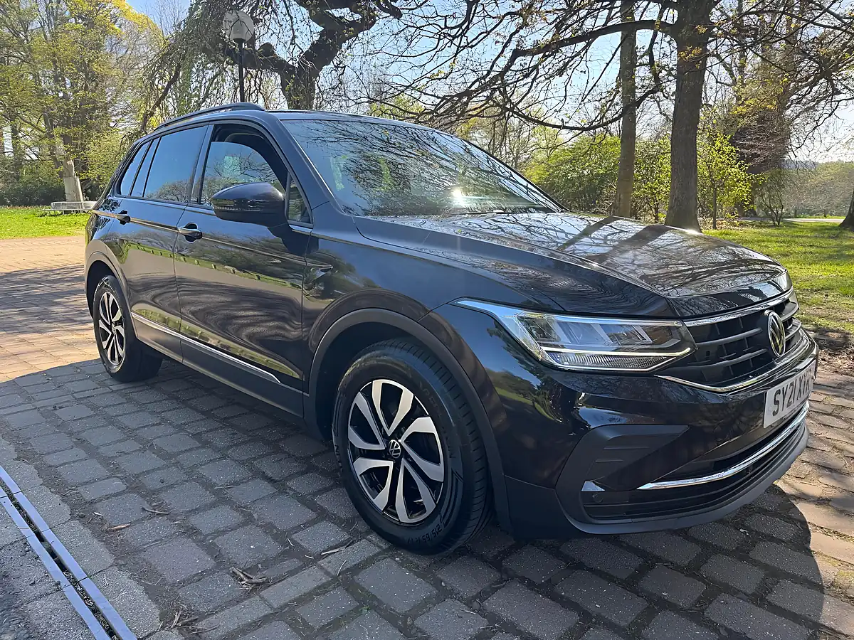 Used 2021 Volkswagen Tiguan Active Black - Interior and Exterior details 3