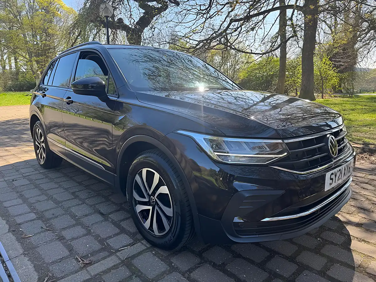 Used 2021 Volkswagen Tiguan Active Black - Interior and Exterior details 4