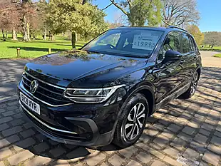 Used 2021 Volkswagen Tiguan Active Black - Interior and Exterior details 5