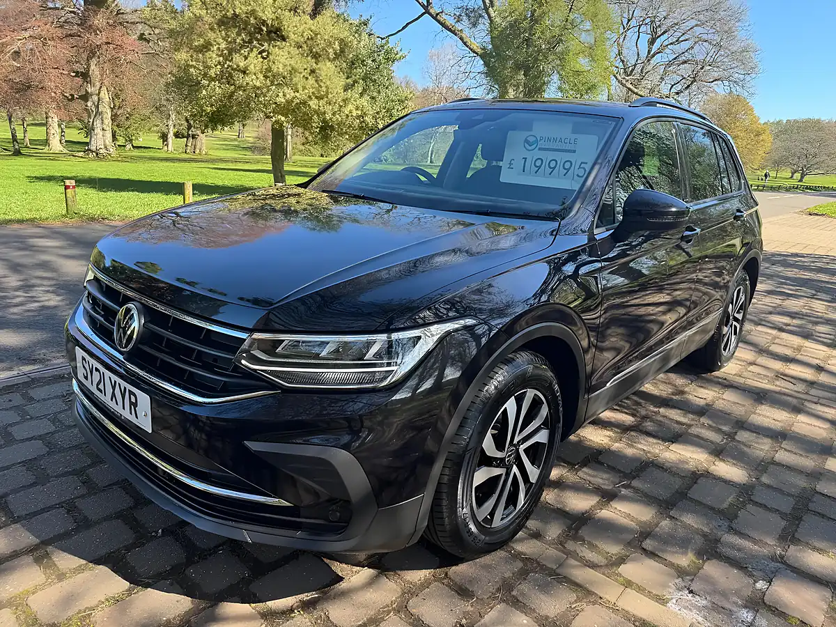 Used 2021 Volkswagen Tiguan Active Black - Interior and Exterior details 5