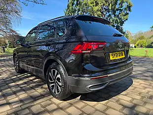 Used 2021 Volkswagen Tiguan Active Black - Interior and Exterior details 6